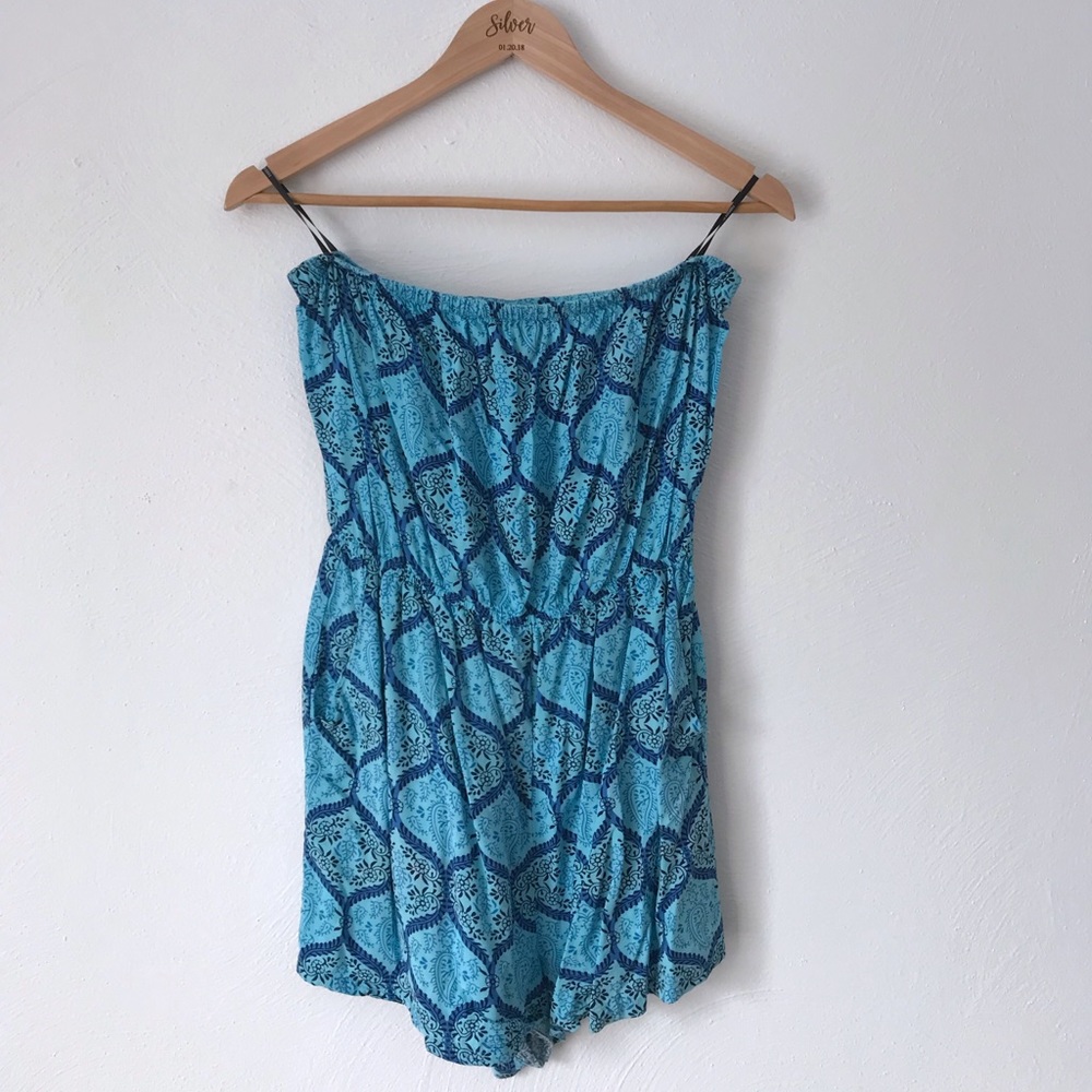 Strapless Romper - Picture 3 of 5